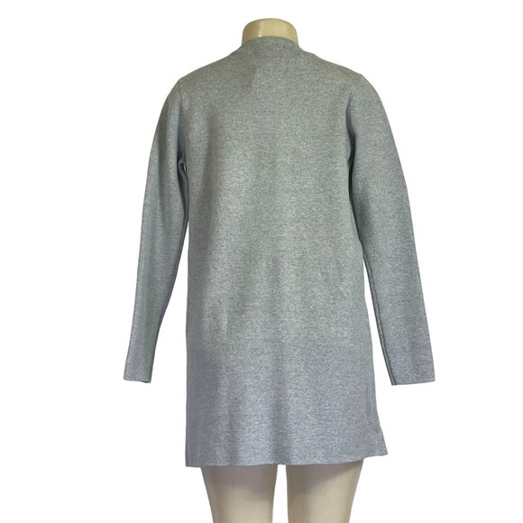 NWT J.Crew Cardigan Cotton Boho Light Grey Size XS Women's Sweater - Picture 2 of 8